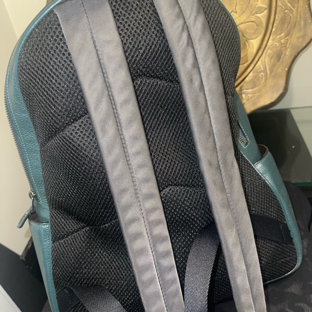 Coach Leather Backpack. Euc - image 3